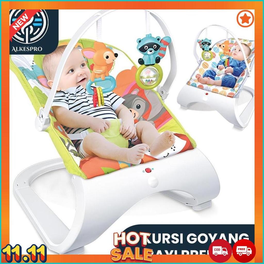 Kursi Goyang Bayi Bouncer Tempat Tidur Bayi Premium Cod