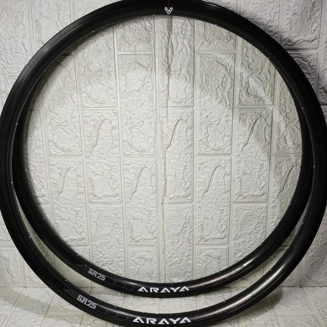 Promo Rims Velg Sepeda Mtb 27.5 Araya Sr25 Lubang 32H Double Wall Ada Brake Line Jumlah Sepasang Cod