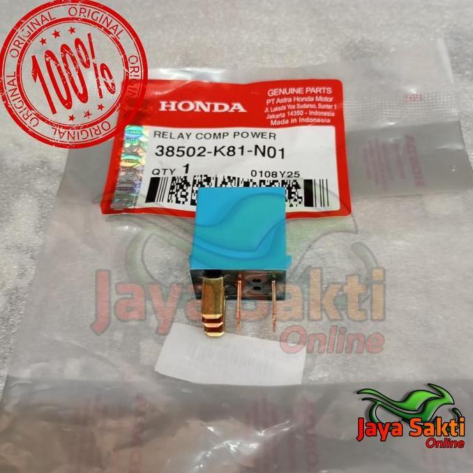 RELAY COMP POWER KAKI 5 BEAT FI ESP ASLI HONDA ASLI
