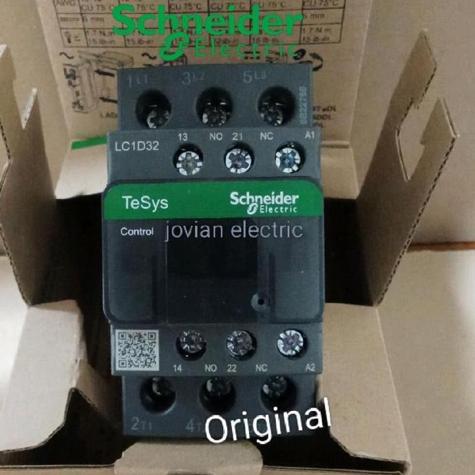Kontaktor Contactor Schneider lc1d32b7 lc1d32 B7 24v 3p RESTOCK