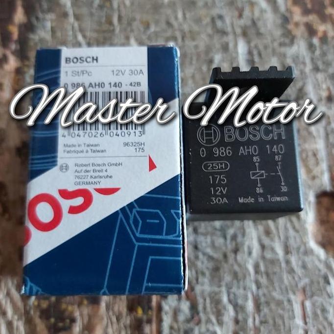 Relay bosch kaki 4 FORSALE