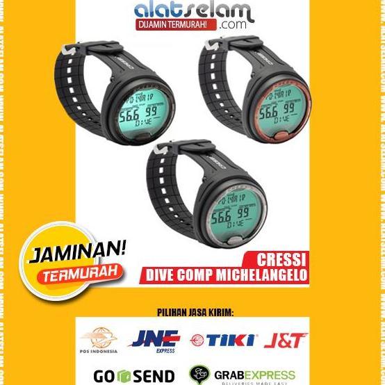 Promo Dive Computer Cressi Michelangelo / Dive Comp Cressi Scuba Diving Diskon