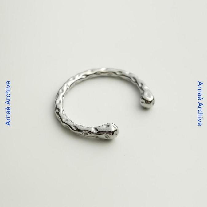 CUKAFINDAN_ - ARNAE ARCHIVE SOLID MOLTEN CUFF BANGLE UNISEX ANTI KARAT PREMIUM