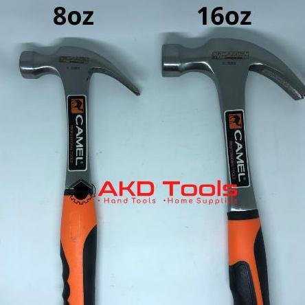 Palu Kambing Gagang Besi 16Oz Gram Camel Claw Hammer