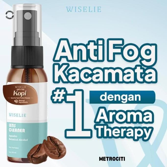 METROCITI Cairan Pembersih Kacamata Pembersih Kacamata Spray Anti Fog wiselie Pembersih Kacamata Ant