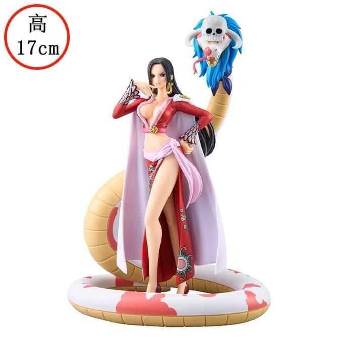 Action Figure Boa Hancock Salome Snake One Piece Dxf Statue