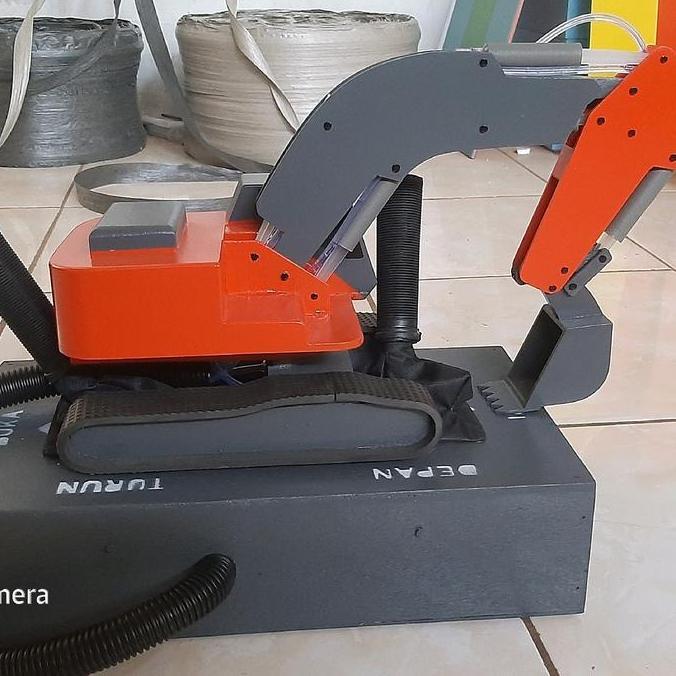 New- Mainan Edukasi Excavator Hidrolik air