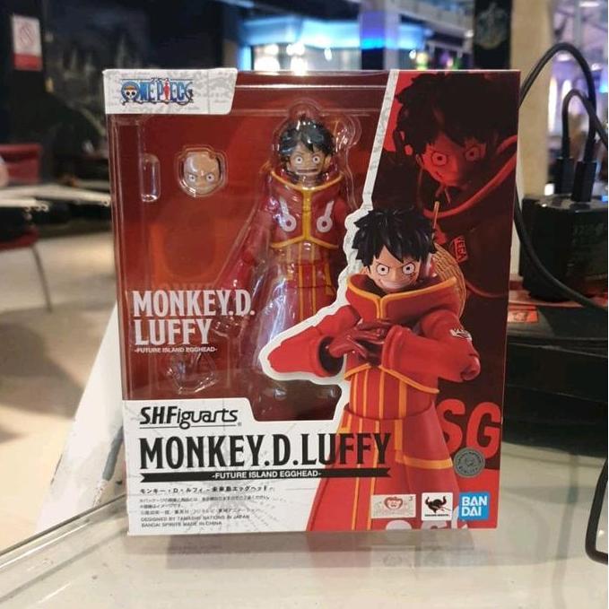Bandai SHF One Piece Monkey D Luffy Future Island Egghead LUFFY
