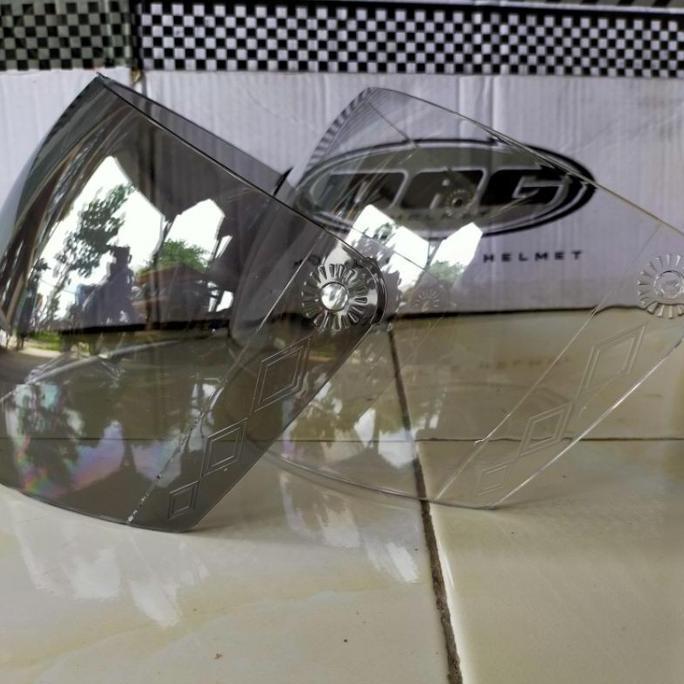 KACA HELM UNTUK HELM CHEN STANDART CABERG (J FORCE, J KING), SHEL, G7