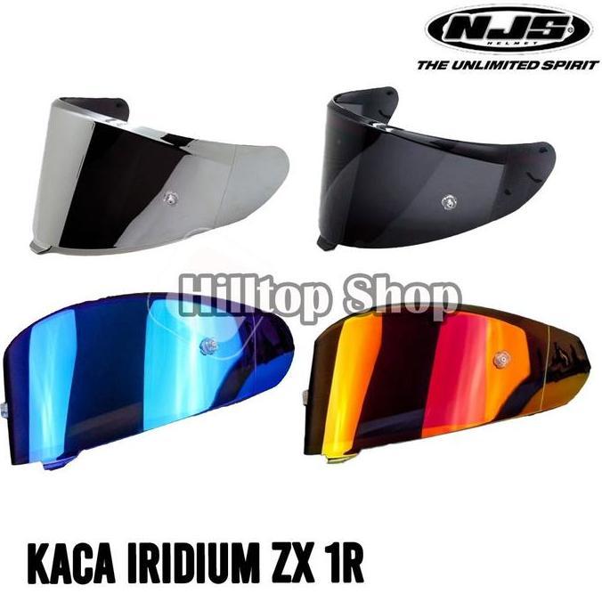 Visor NJS ZX-1R  / Kaca Iridium NJS ZX-1 Flat