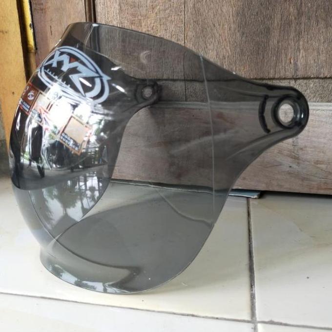Kaca Helm Retro XYZ Buble cembung Bullit Gringgo Caferr