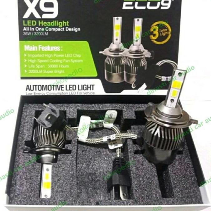 Led Luminos Eco9 - X9 H4 ( Nine Luminos )