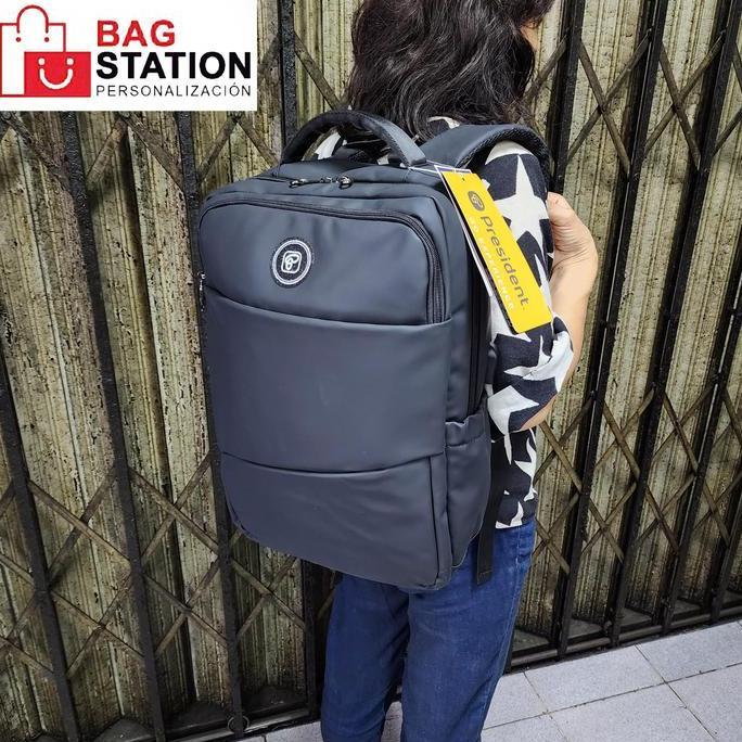 Tas Ransel Laptop President Usb Original Backpack President Tas Punggung Tas Pria Tas Sekolah Presid