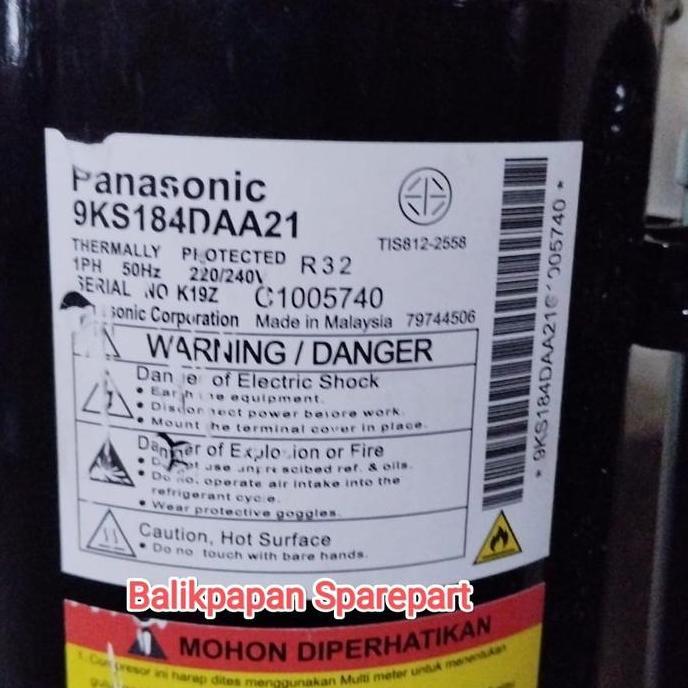 populer] Kompresor AC Panasonic 2 pk R32 9KS184