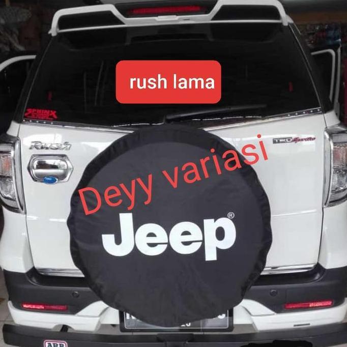 cover ban mobil rush terios tulisan rush terios jeep HARGA SPESIAL