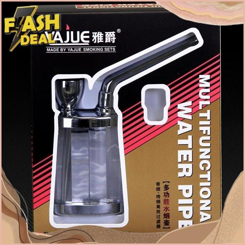 Terbaik Water Pipe Holder Pipa Filter Saringan Asap Media Air Yajue Yj 055 Cangklong Bio Pipe Dr-02