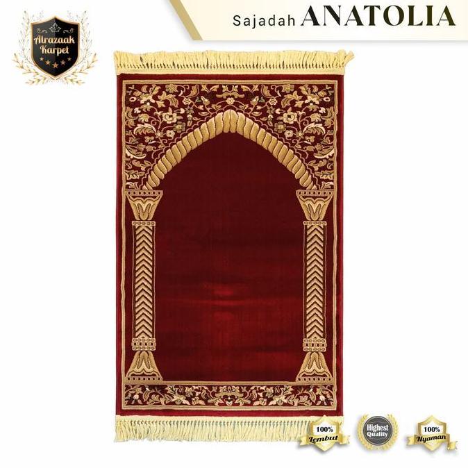 Sajadah/Karpet Imam Turki Anatolia Tebal 80X120