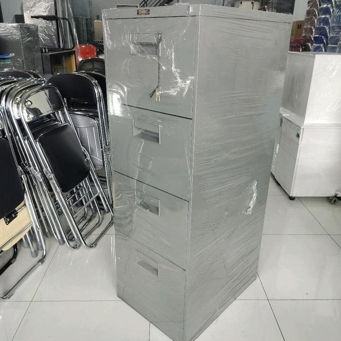 Terlaris Filing Cabinet Elite 4 Laci Lemari Besi Filling Kabinet (Kurir Toko)