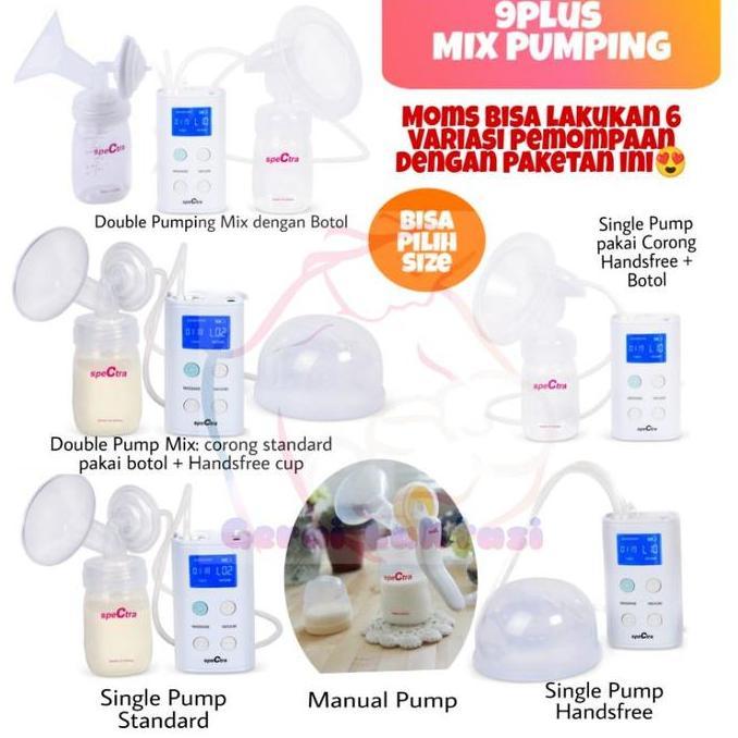 Promo Spectra 9 Plus 9+ 9Plus Electric Breast Pump Pompa Asi Elektrik Mix Pumping Accessories Cod