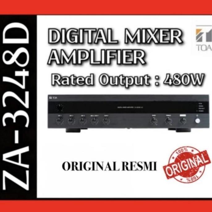 NEW Ampli TOA 480W ZA-3248D ZA3248D ZA3248 D Original Digital Amplifier
