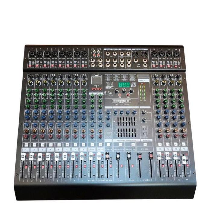 RECORDING TECH EXCLUSIVE16 EXCLUSIVE 16 16-CHANNEL AUDIO MIXER BMJ