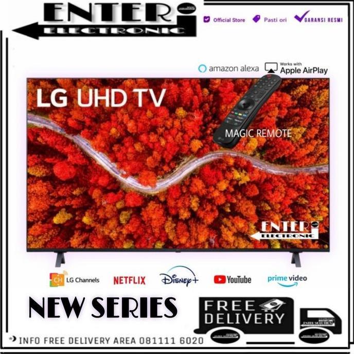 Terlaris Lg Led 60Up8000 - Smart Tv 60 Inch Uhd 4K Hdr Magic Remote 60Up8000Ptb