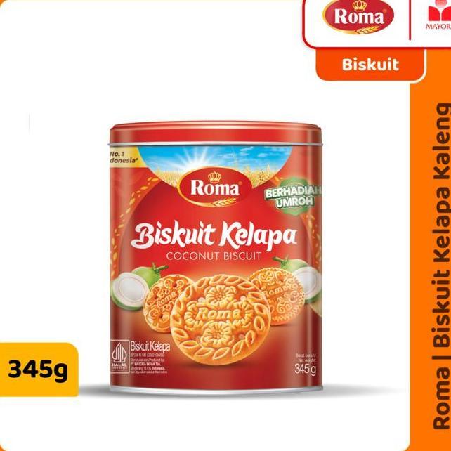 Roma Biskuit Kelapa Kaleng Festive