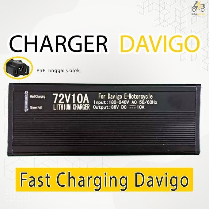 Charger Motor Listrik Davigo Fast Charging