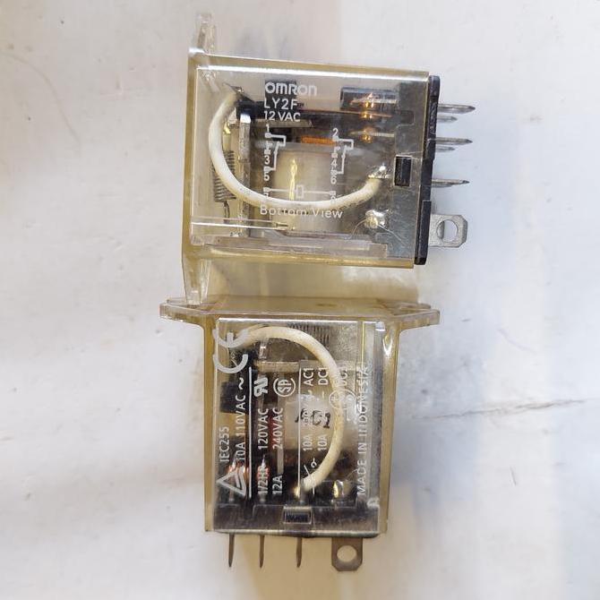 OMRON relay/relay kuping LY2F 12 VAC 8 pin HARGA SPESIAL