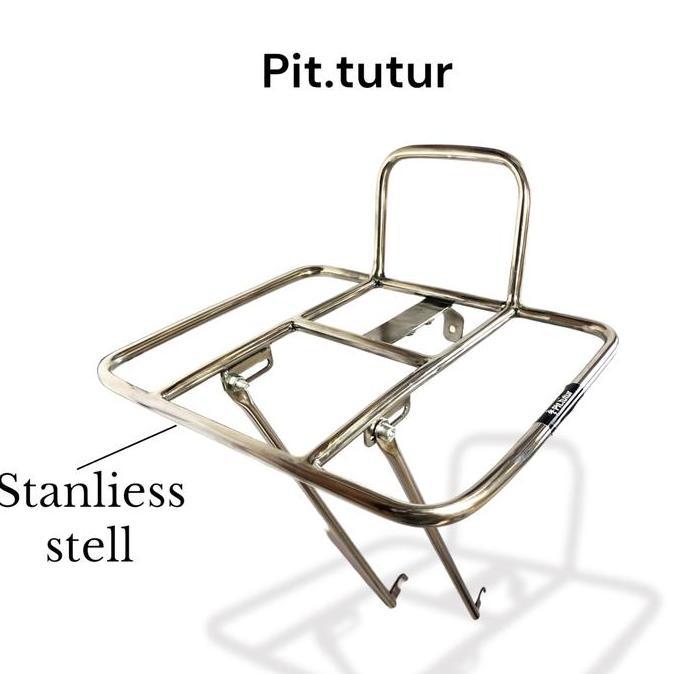 FRONT RACK RAK SEPADA FRONT RACK SEPEDA KERANJANG SEPEDA