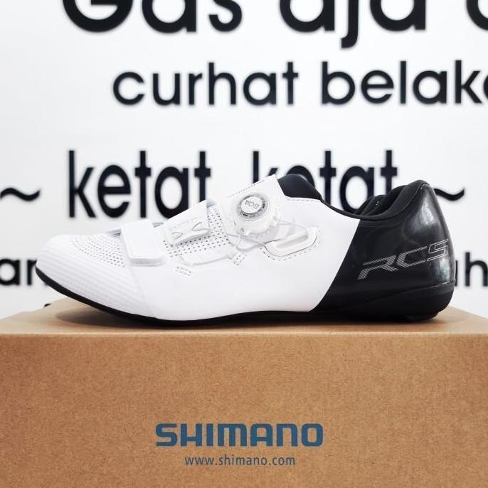 Shimano Road Shoes Rc502 Wide - White
