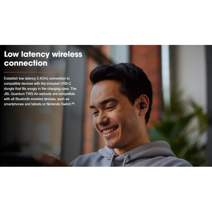 Jbl Quantum Tws Air Quantum Air True Wireless Gaming Earbuds Earphones