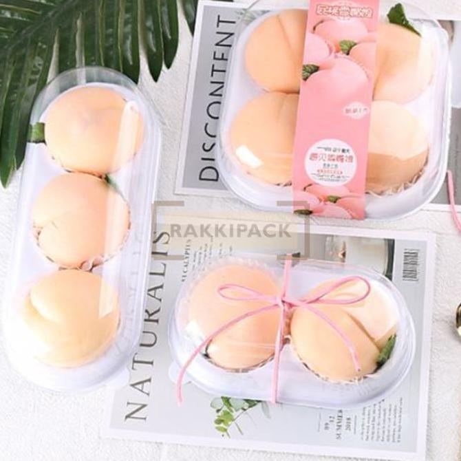 New- 10pcs tempat tray mika eggtart mooncake pie bakpao mini dessert box