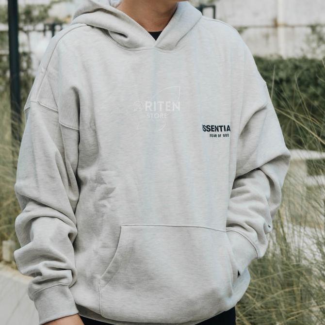 Essentials FOG Fear of God Hoodie Light Oatmeal Original