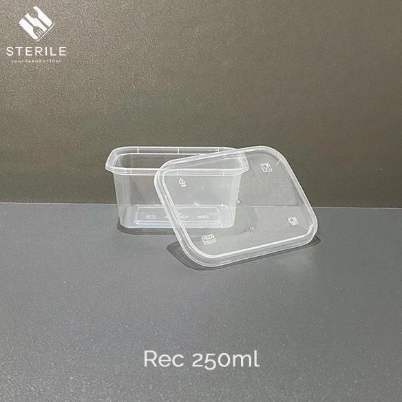 New- kotak plastik 250 ml / thinwall plastik 250 ml / cup puding 250 ml