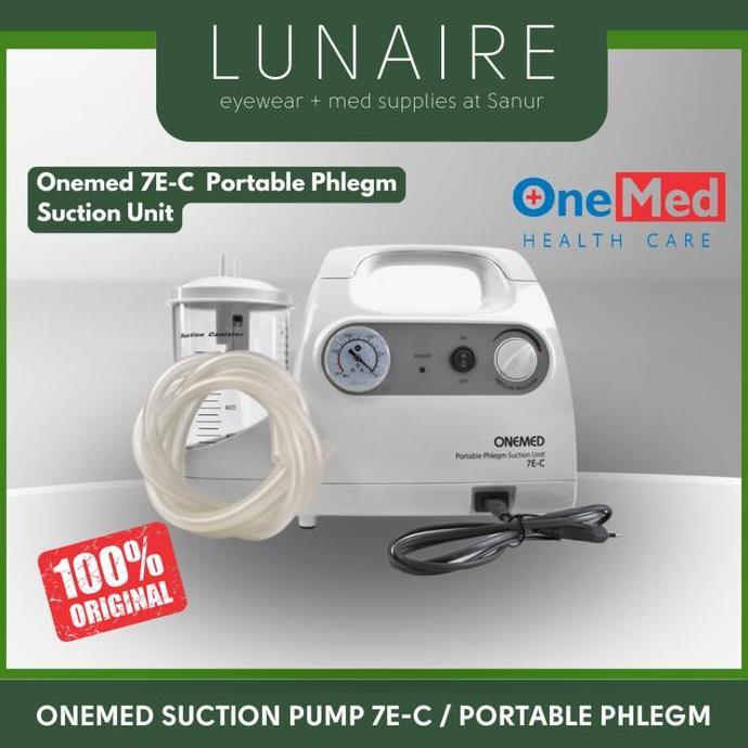 ONEMED Suction Pump Portable Onemed Portable Phlegm 7E-C Alat Sedot Dahak penyedot dahak