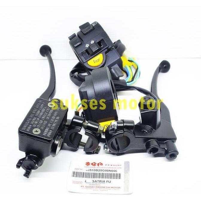 Promo paketan saklar komplit set kiri kanan + master rem assy, rumah minyak rem + handle set kopling