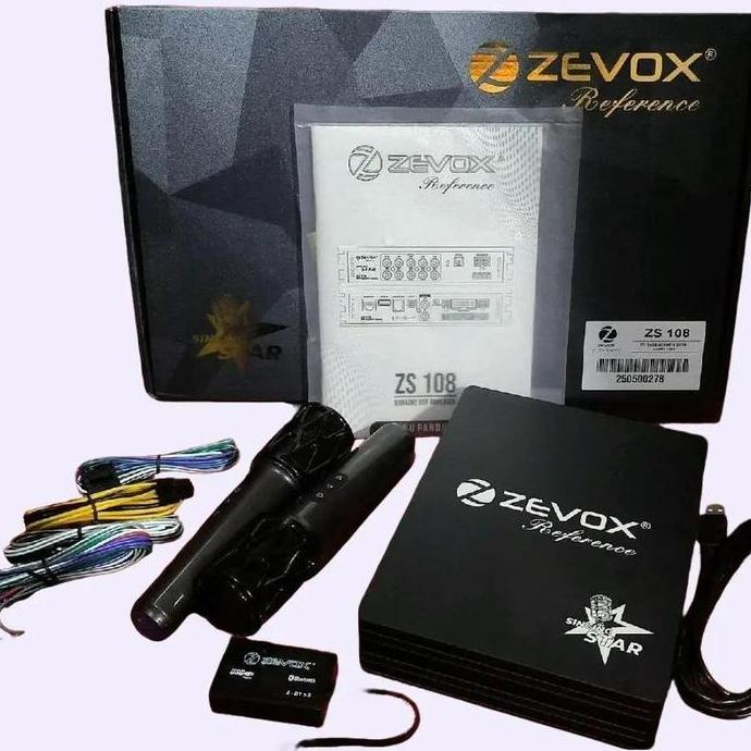 Grosir Prosesor Zevox Zs 108 Reference Dsp Built In Amplifier & Karaoke Mobil Car Audio Garansi Resm