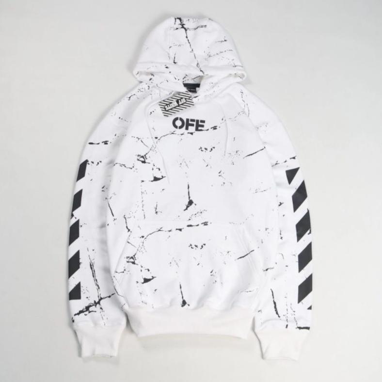 Hoodie Jumper HYPEBEAST Offwhite Marble Premium