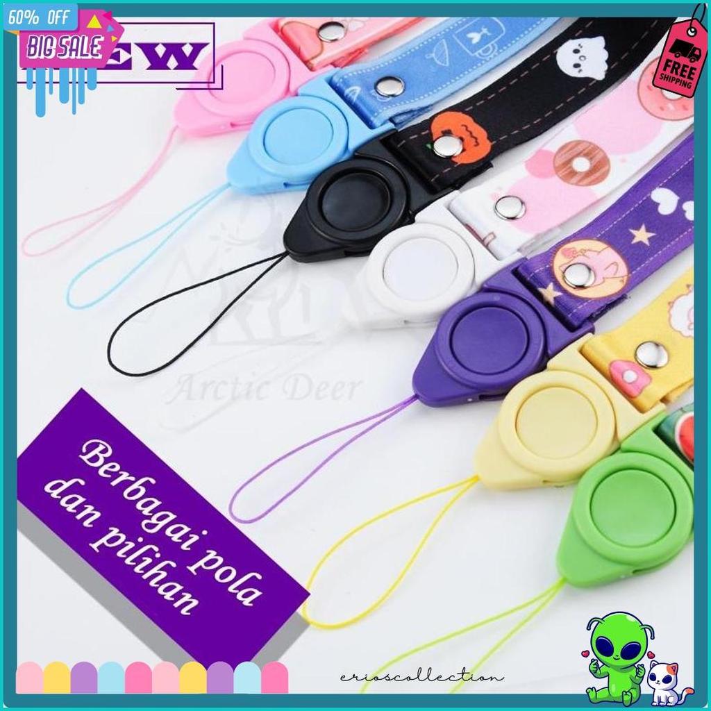Cusss Serbu Tali Gantungan Hp Kartun  Tali Lanyard Gantungan Idcard/Hp/Usb/Kamera