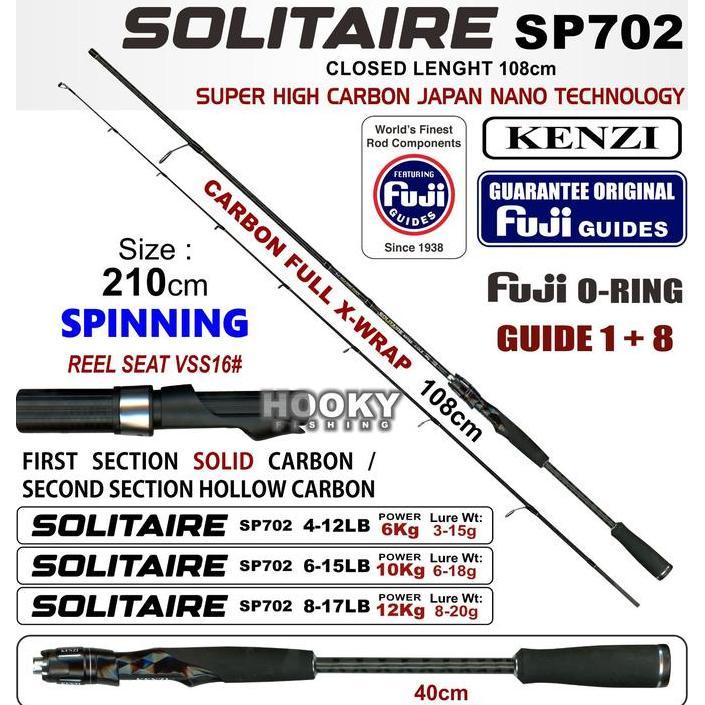 JORAN KENZI SOLITAIRE SPIN 702 | 210 CM