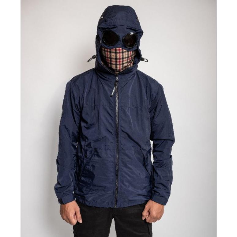 Troublemaker - Goggle Jacket - Blitzkrieg Navy - Jaket Outdoor Waterproof