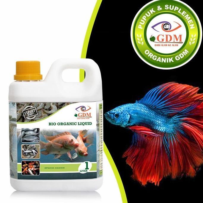 Suplemen Ikan Cupang Organik Gdm 1 Liter