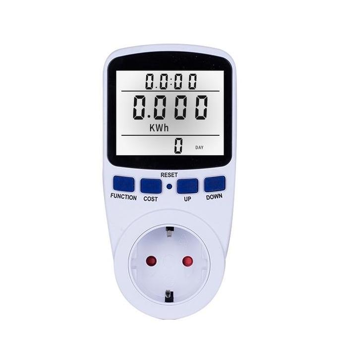Zapafirt56 - Watt Meter Digital Kwh Volt Ampere - Power Meter Listrik Biaya Pln