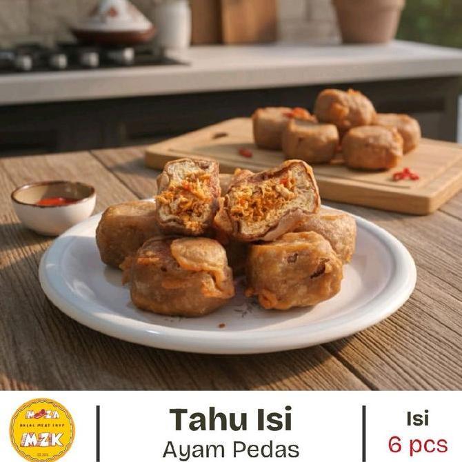 Tahu Isi Ayam Suwir Pedas Mozakitchen