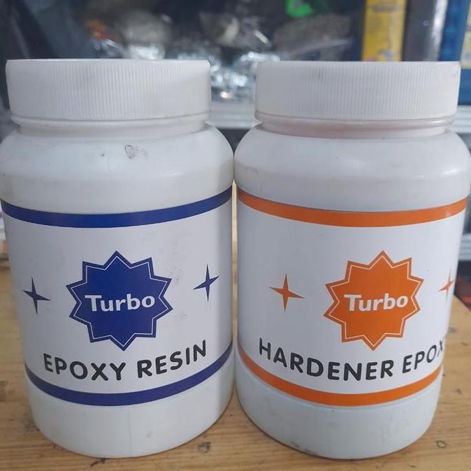 TERBARU Epoxy Resin Dan Hardener Butek Pengeras 2kg Set HOT SALE