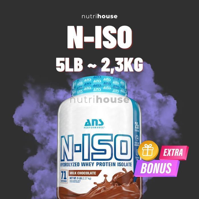 ANS N ISO 5lb Hydrolized Whey Protein Isolate ANS N-ISO NISO