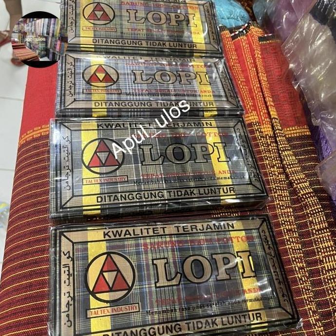 Sarung Mandar Hela Sarung Lopes Lopi