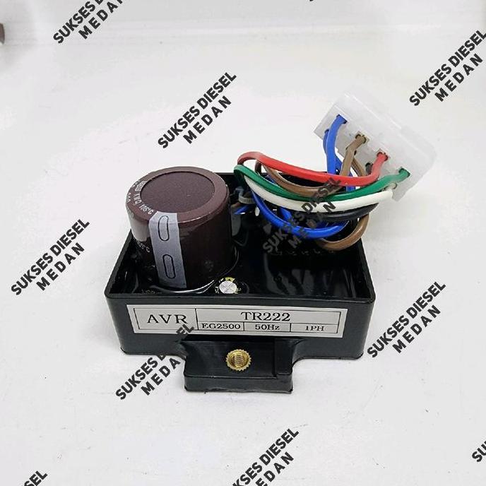 monggo] AVR Genset Bensin Honda EG2000 EG2500 TR222 450V 220UF 8 Kabel