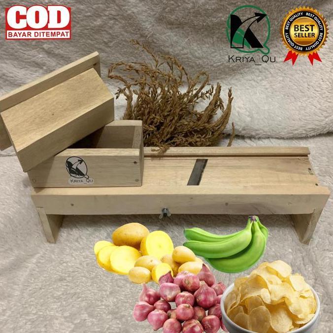 New- Pengirirs Keripik Serbaguna Alat Sugu Pembuatan Keripik/Parutan Singkong,Kentang,Pisang,Tempe